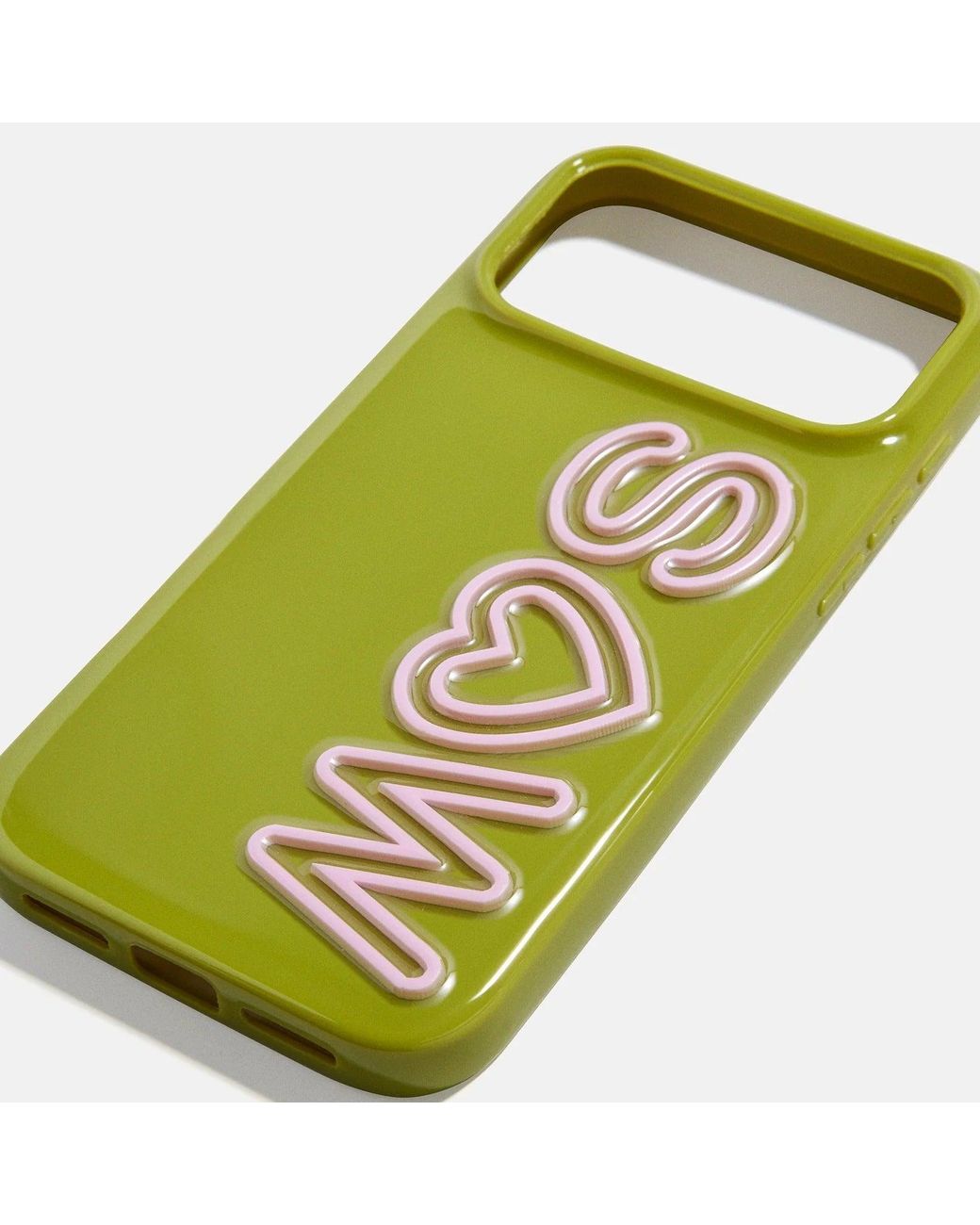 BaubleBar Green Fine Line Custom Iphone Case