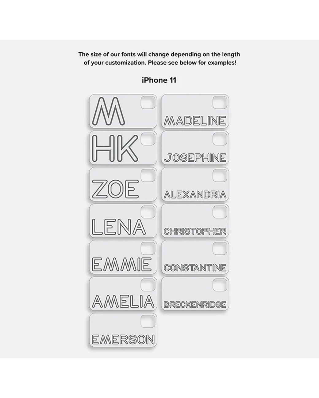 BaubleBar White Fine Line Custom Iphone Case