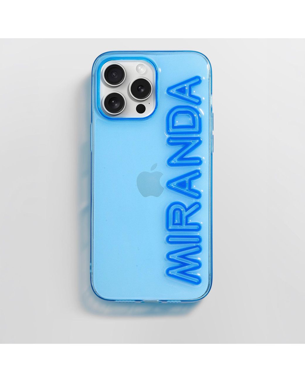 BaubleBar Blue Fine Line Custom Iphone Case