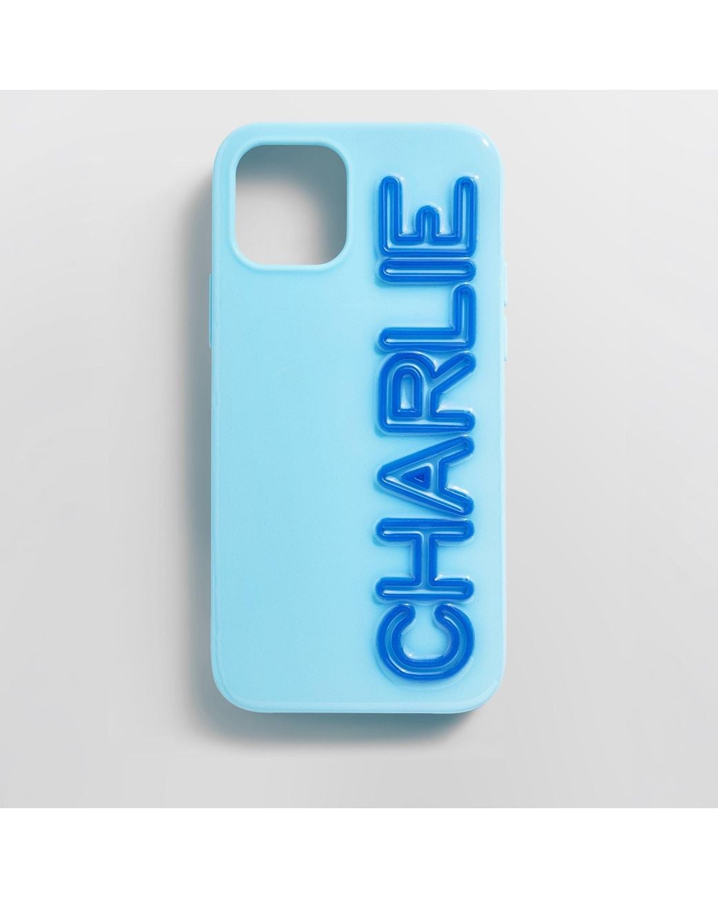 BaubleBar Blue Fine Line Custom Iphone Case