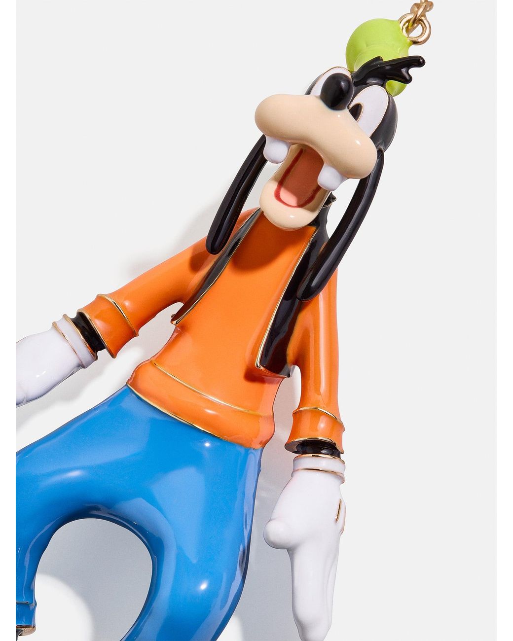 BaubleBar Green Disney Goofy Classic Enamel Bag Charm