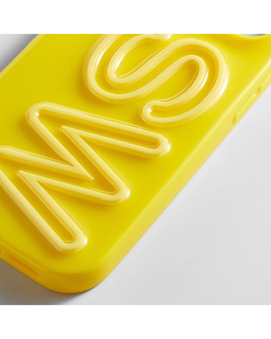BaubleBar Yellow Fine Line Custom Iphone Case
