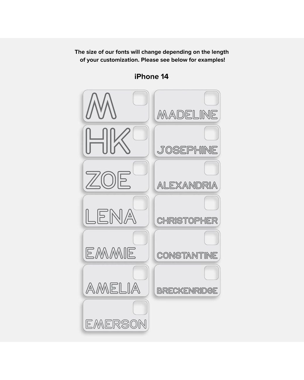 BaubleBar Orange Fine Line Custom Iphone Case
