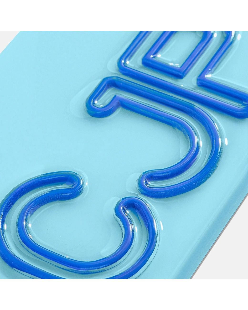 BaubleBar Blue Fine Line Custom Iphone Case