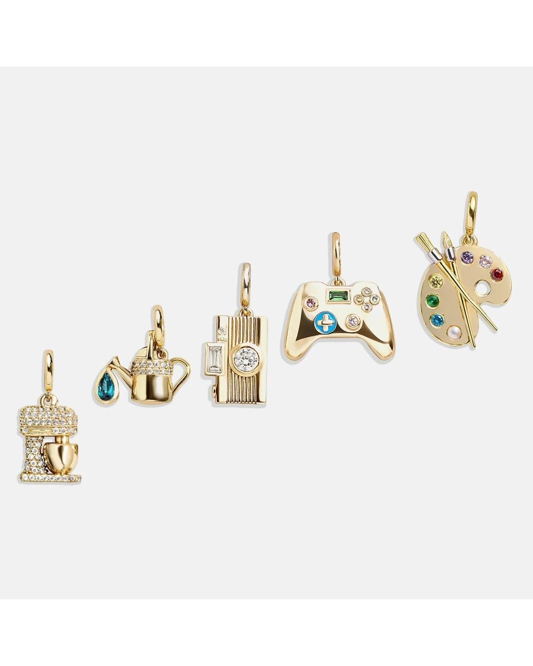 BaubleBar White Hobbies Cluster Charm