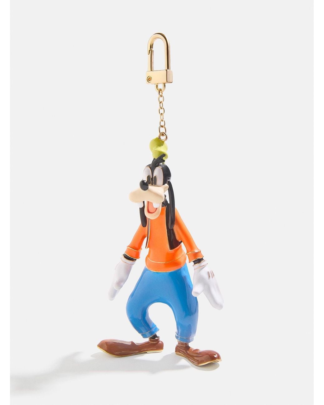BaubleBar Green Disney Goofy Classic Enamel Bag Charm