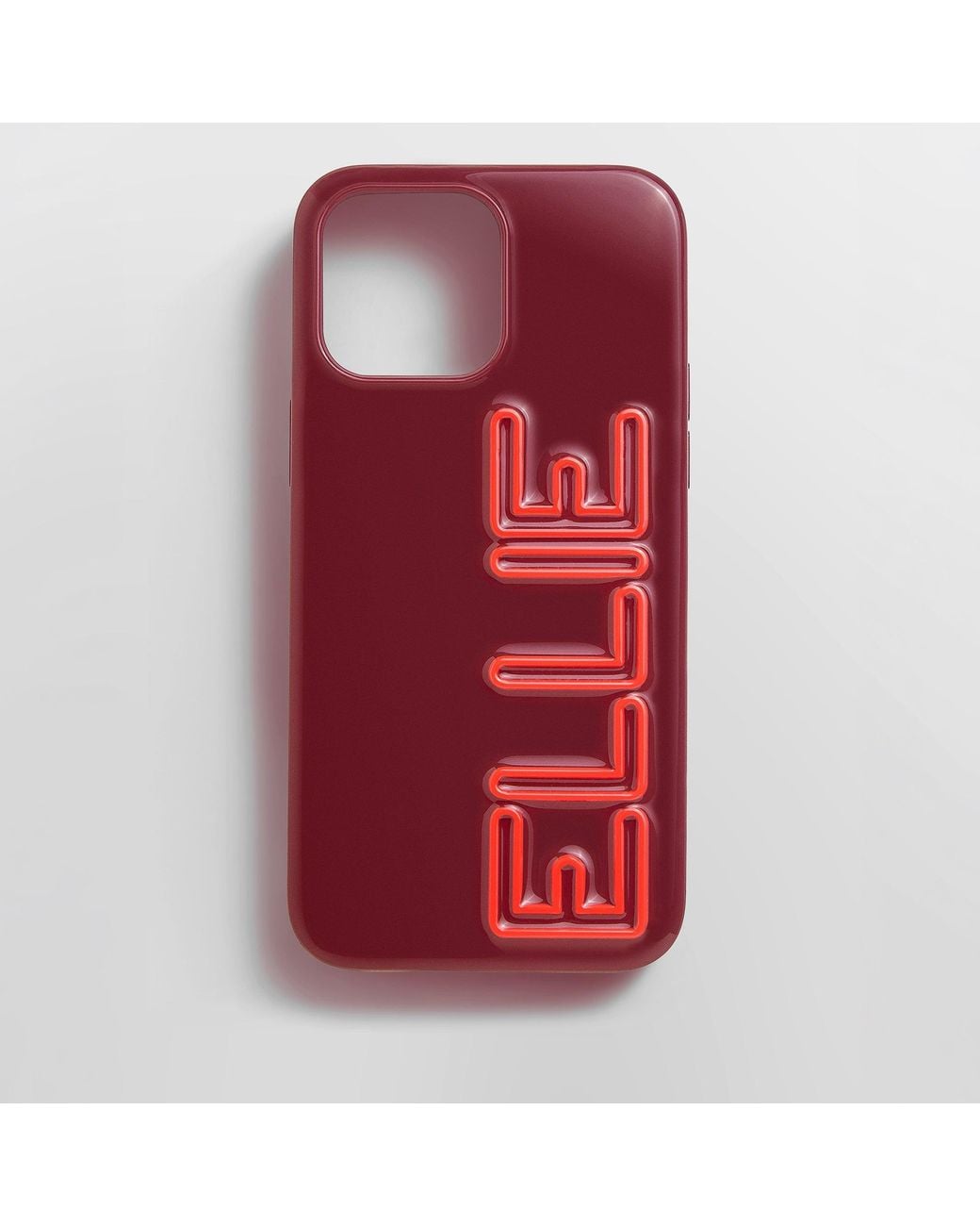 BaubleBar Red Fine Line Custom Iphone Case
