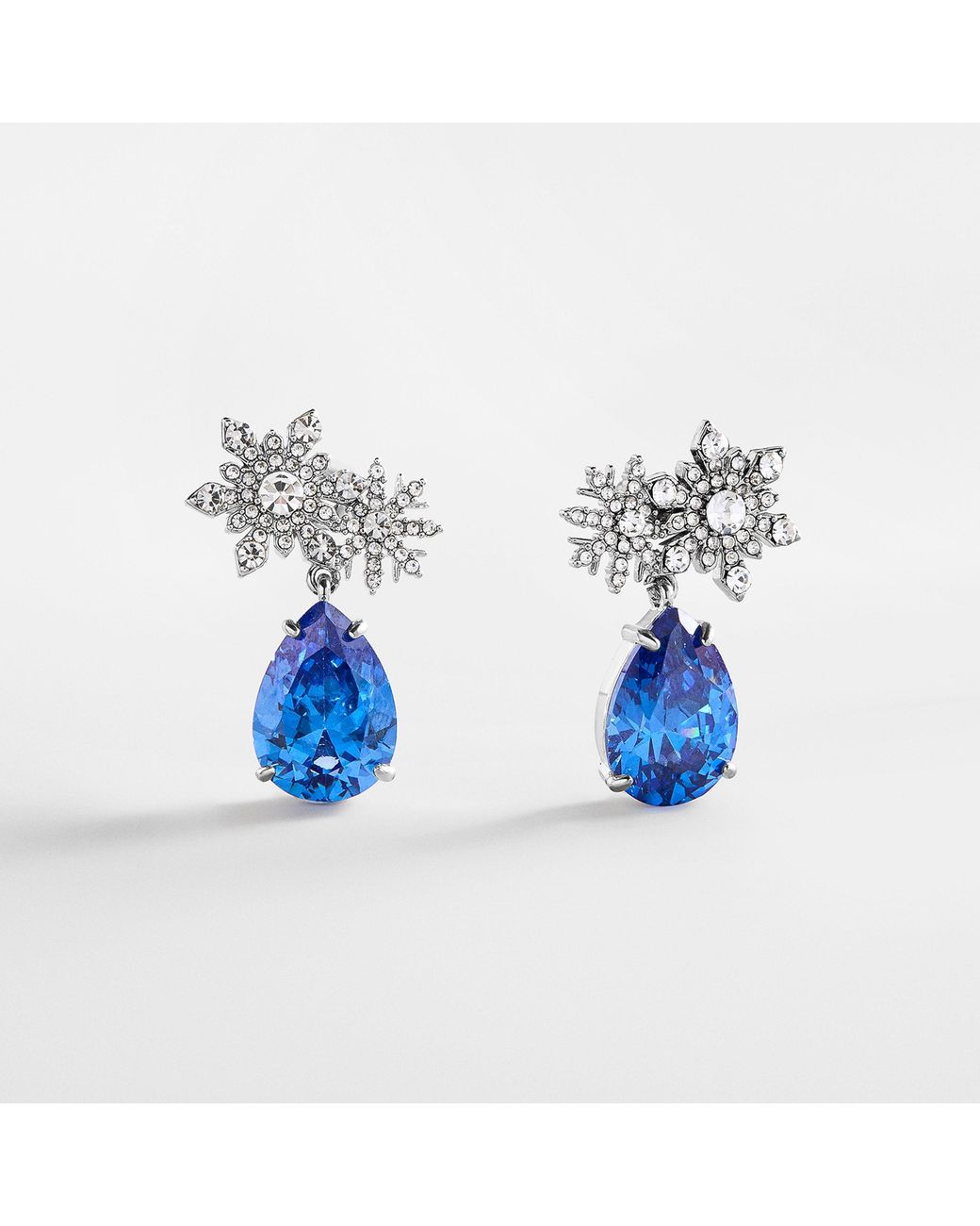 BaubleBar Ice Breaker Snowflake Earrings in Blue | Lyst