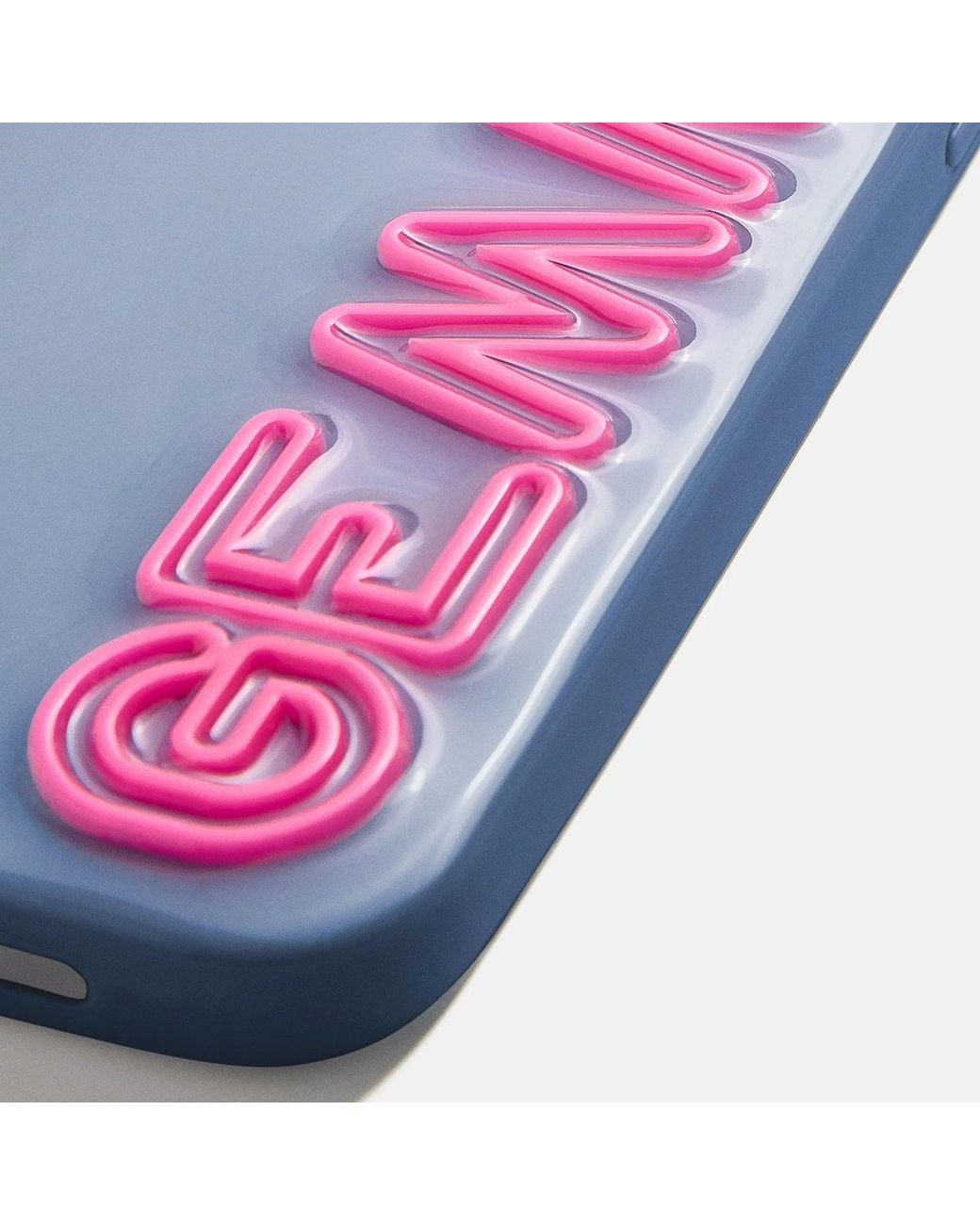 BaubleBar Blue Fine Line Custom Iphone Case