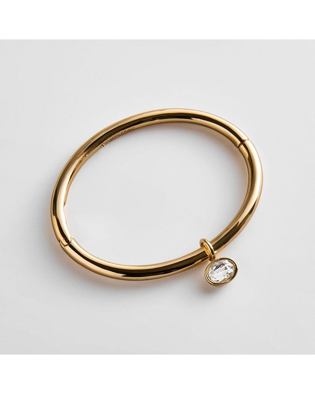 BaubleBar Metallic Lexi Hinge Bangle Bracelet