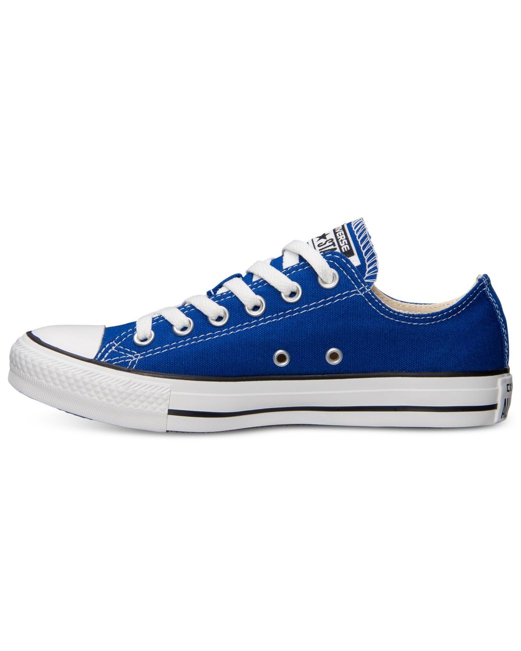 Converse Men'S Chuck Taylor Ox Casual Sneakers From Finish Line in Blue for  Men | Lyst