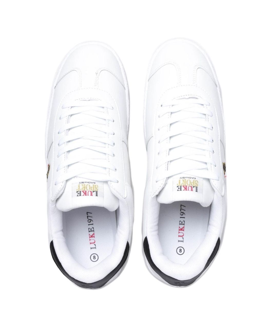luke white trainers
