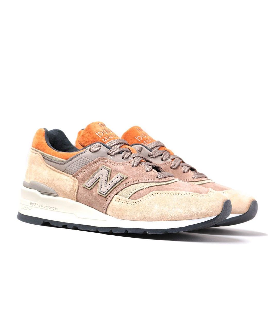 new balance beige orange