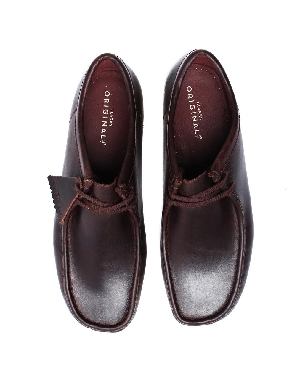 Clarks Chestnut Brown Leather Wallabee 