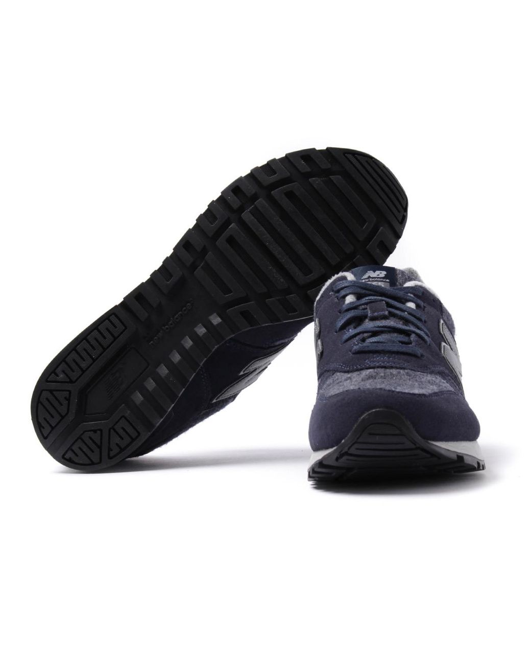 New Balance 565 Wool Pack Charcoal & Navy Trainers in Blue for Men | Lyst