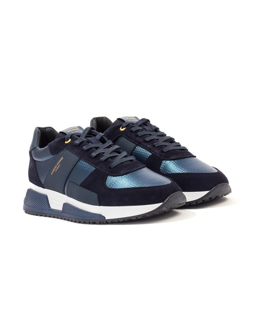 Android Homme Matador Kevlar Suede Trainers in Navy (Blue) for Men | Lyst