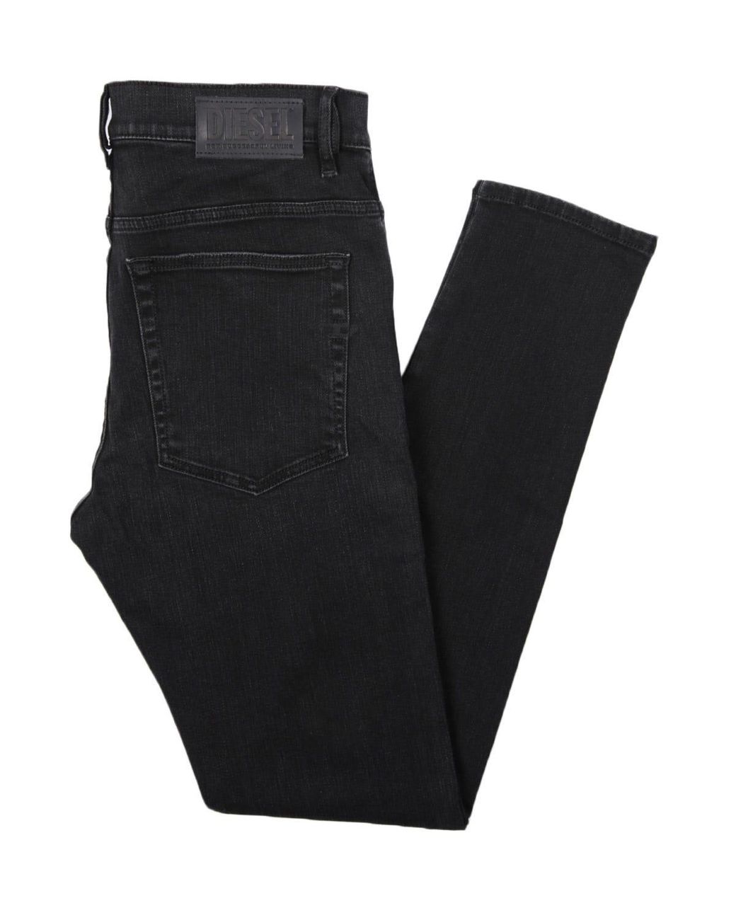 DIESEL Denim D-amny Ultrasoft Skinny Fit Jeans in Black for Men | Lyst