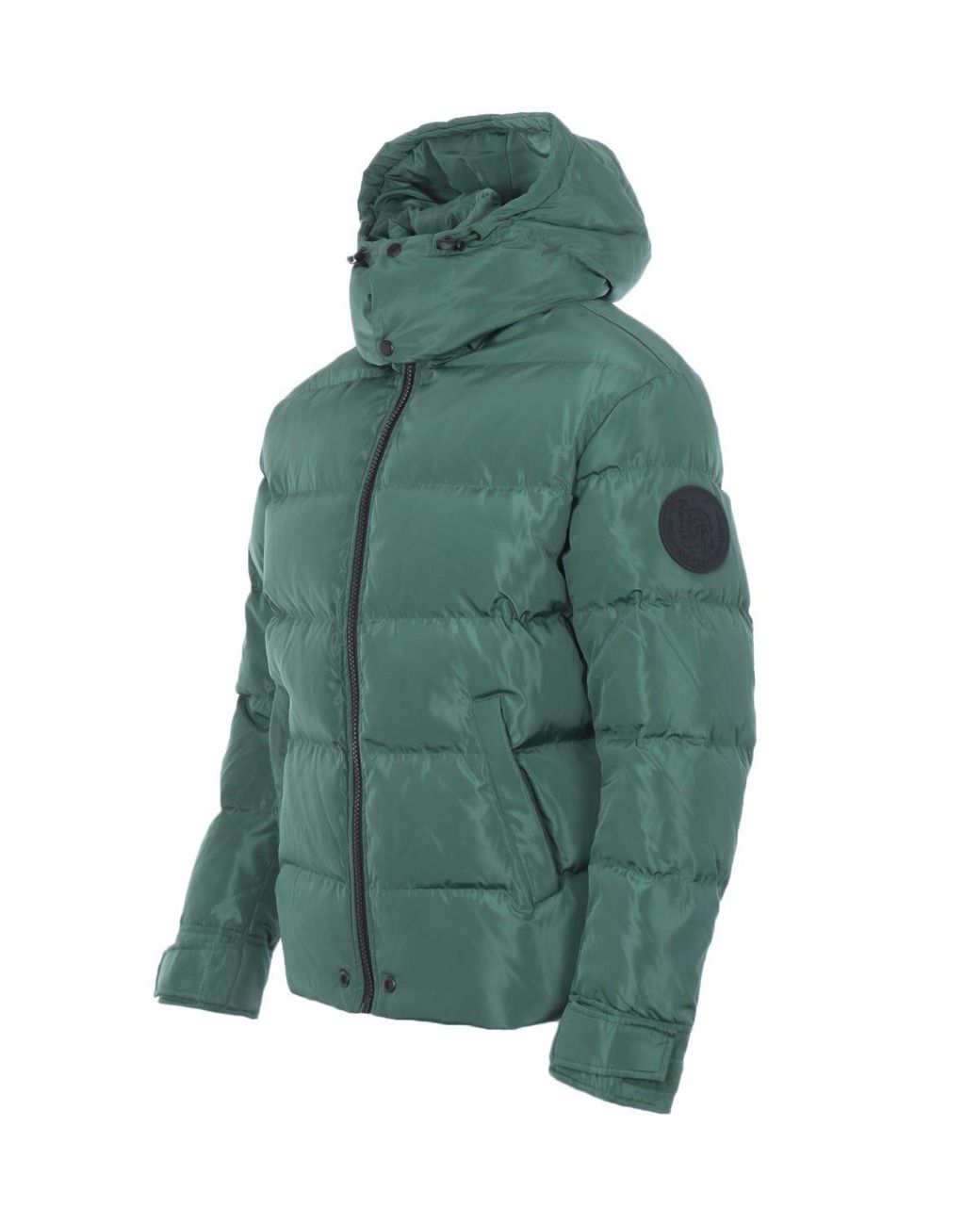 shiny down puffer jacket