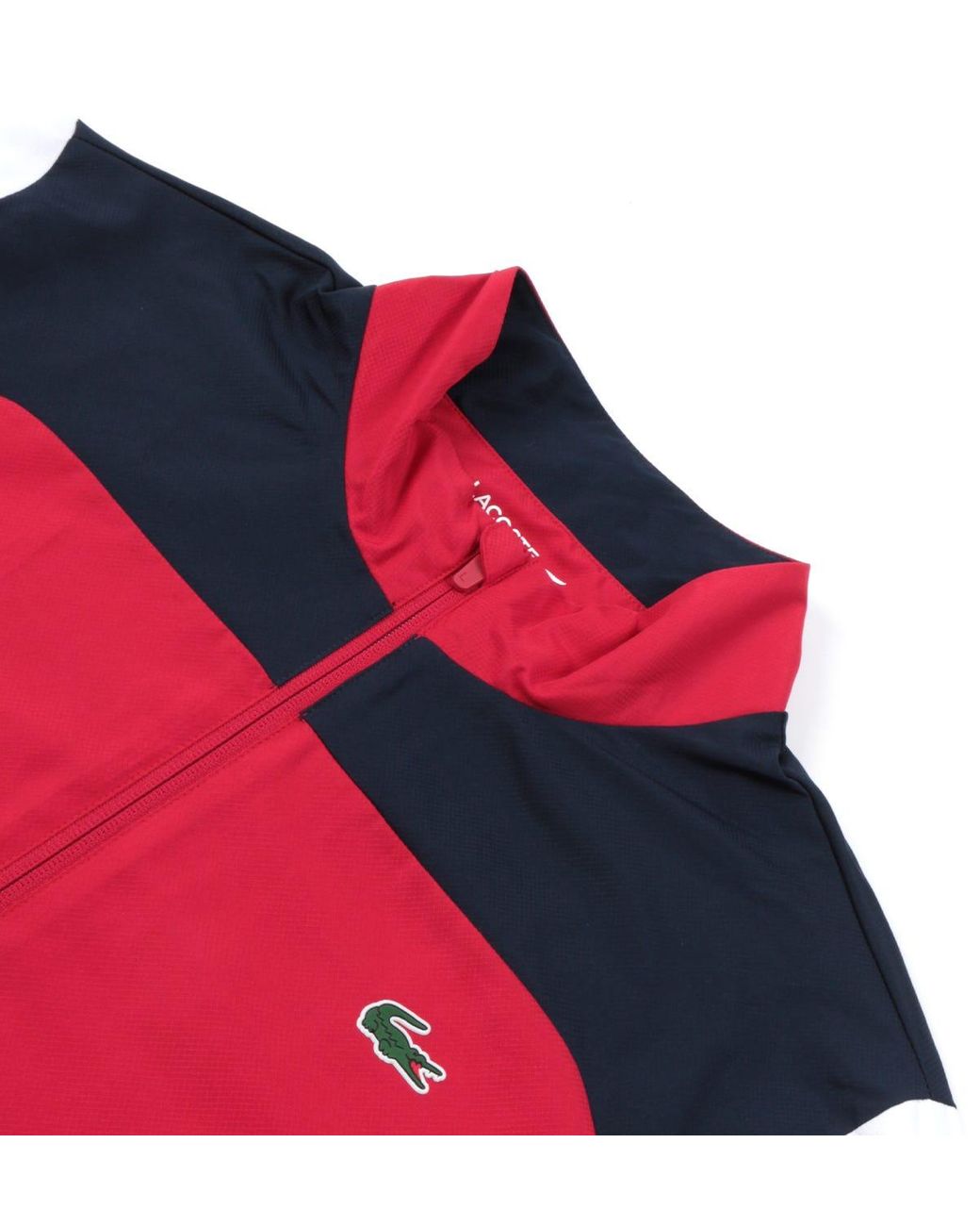 Lacoste Sport Colour Block Tracksuit in Red for Men | Lyst