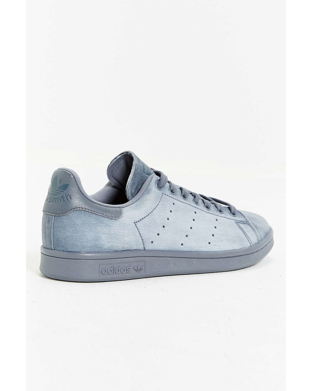 adidas Originals Suede Stan Smith Sneaker in Gray for Men | Lyst