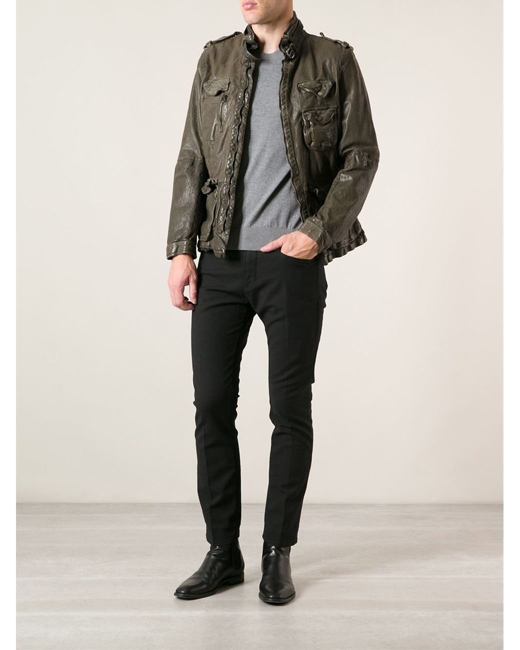 neil-barrett-green-distressed- neil-barrett-green-distressed-