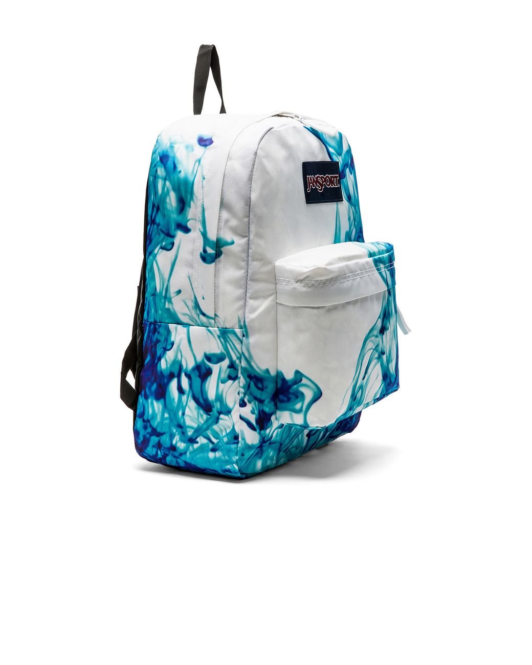 Jansport white and blue backpack cheap