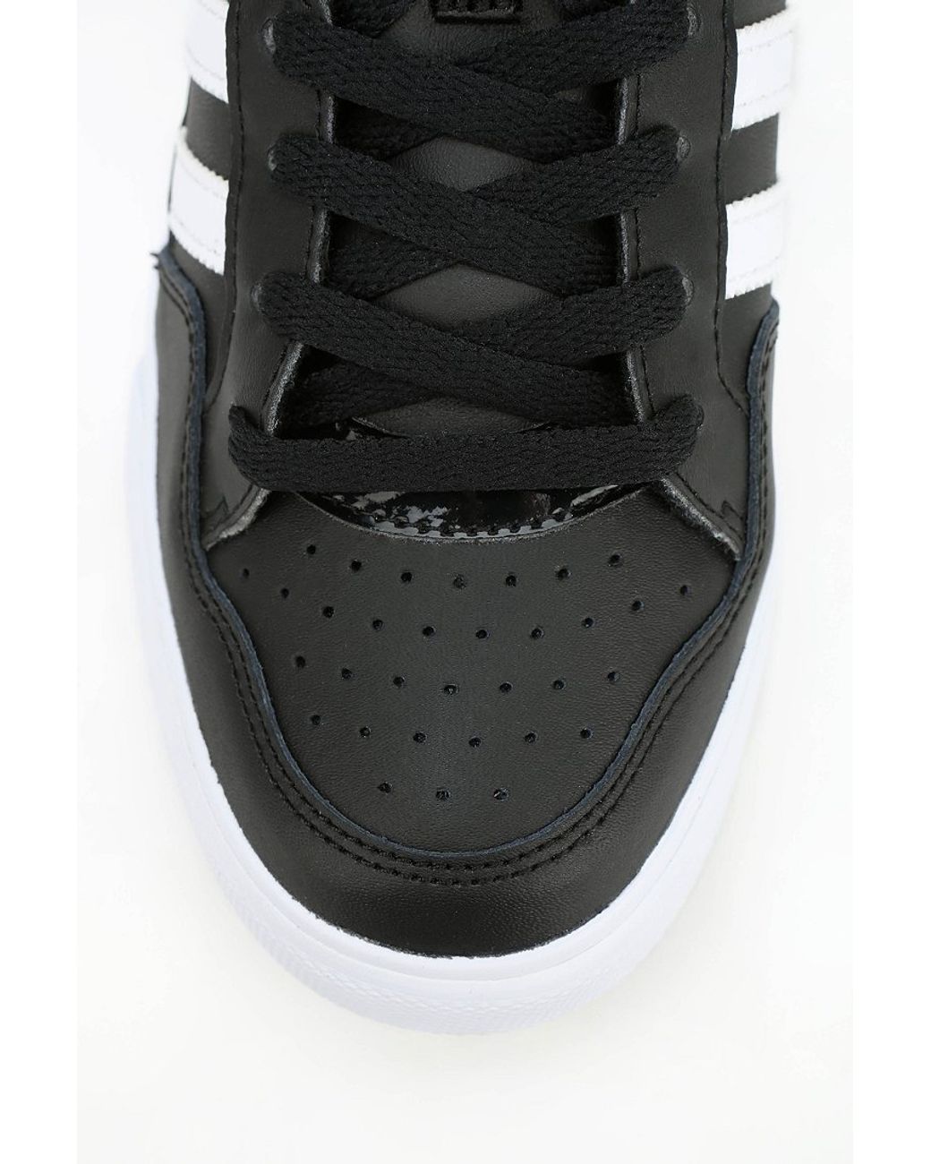 adidas Originals Extaball Leather Hightop Sneaker in Black | Lyst