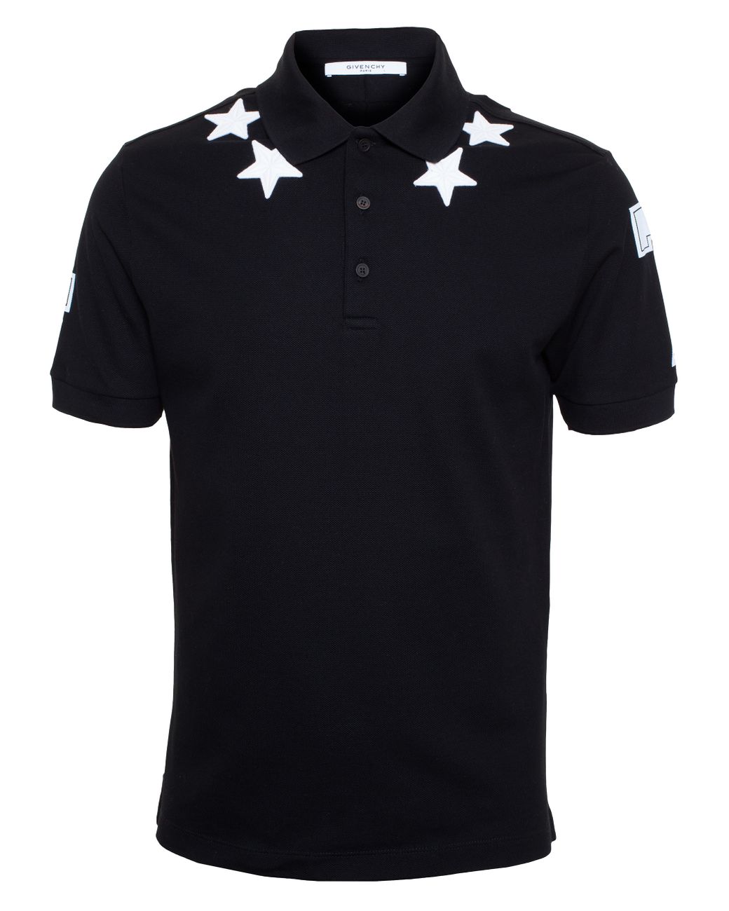 Givenchy Star Polo Shirt in Black for Men | Lyst