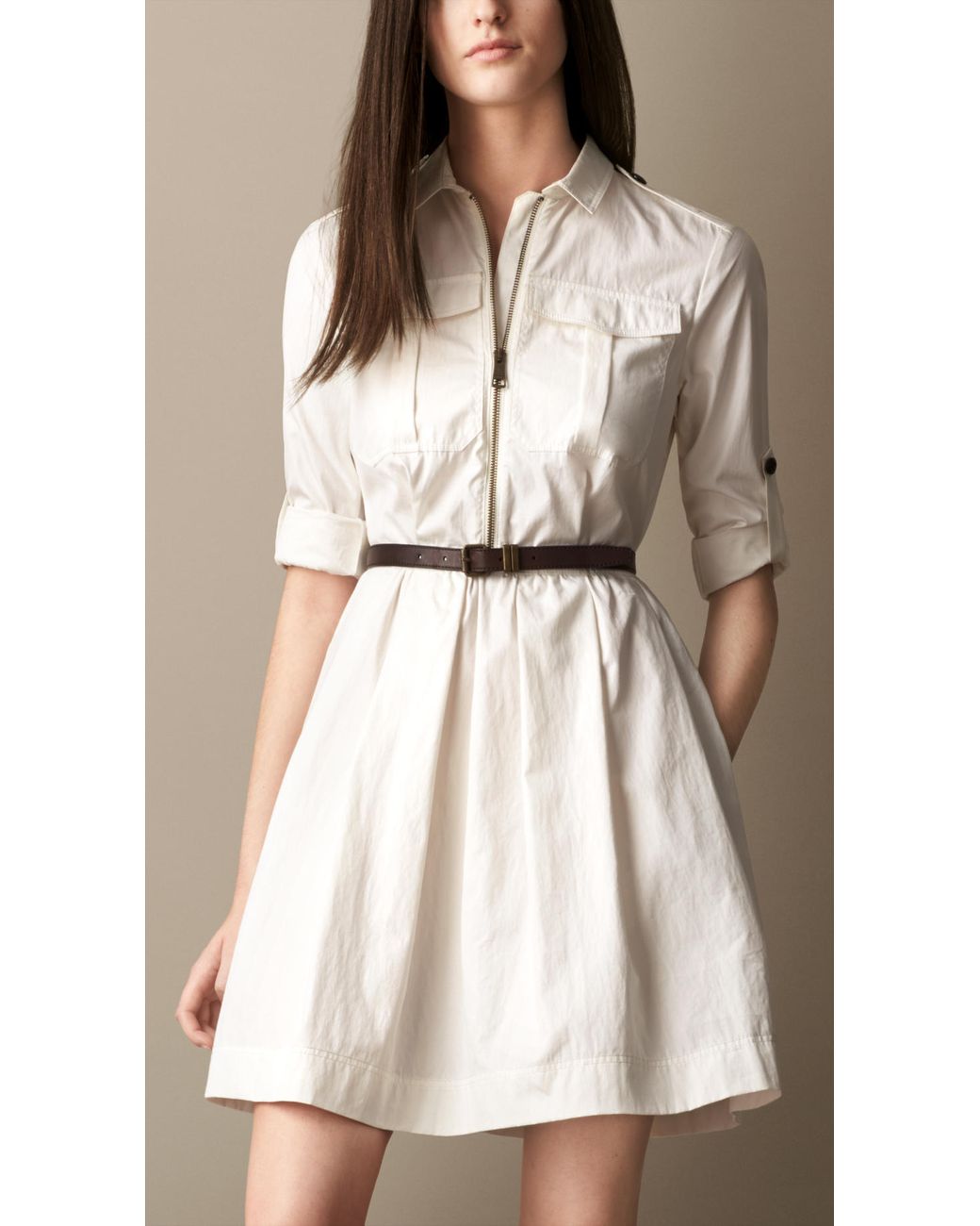 burberry dress with belt