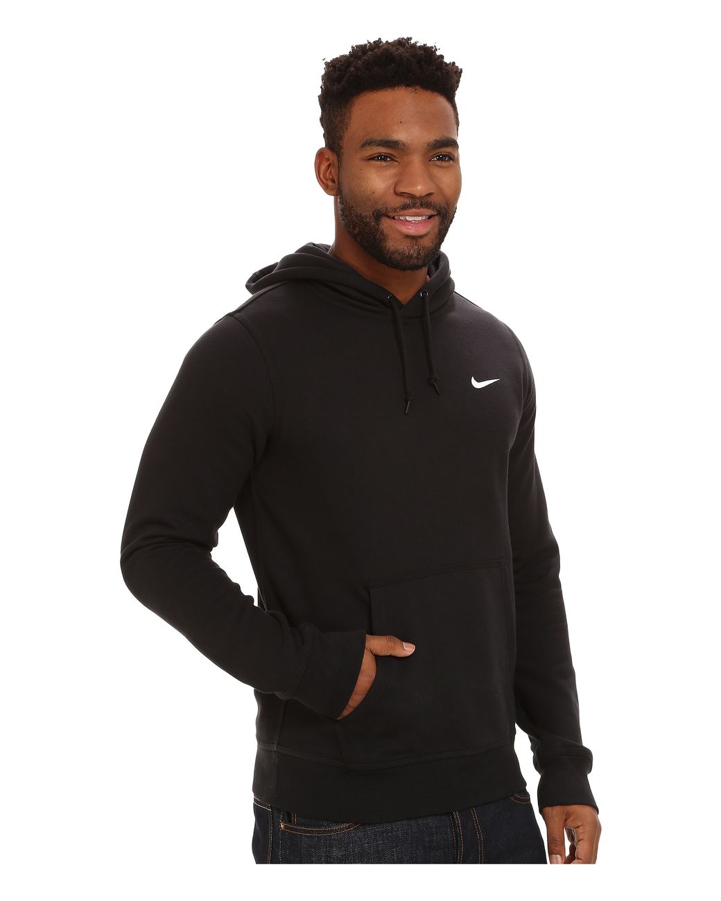 Nike Club Hoodie - Swoosh in Black for Men | Lyst