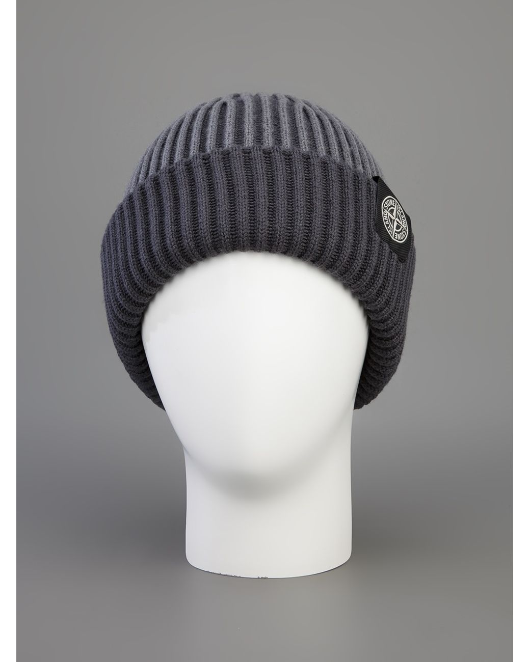 Ribbed Beanie in Grey (Gray) for Men 