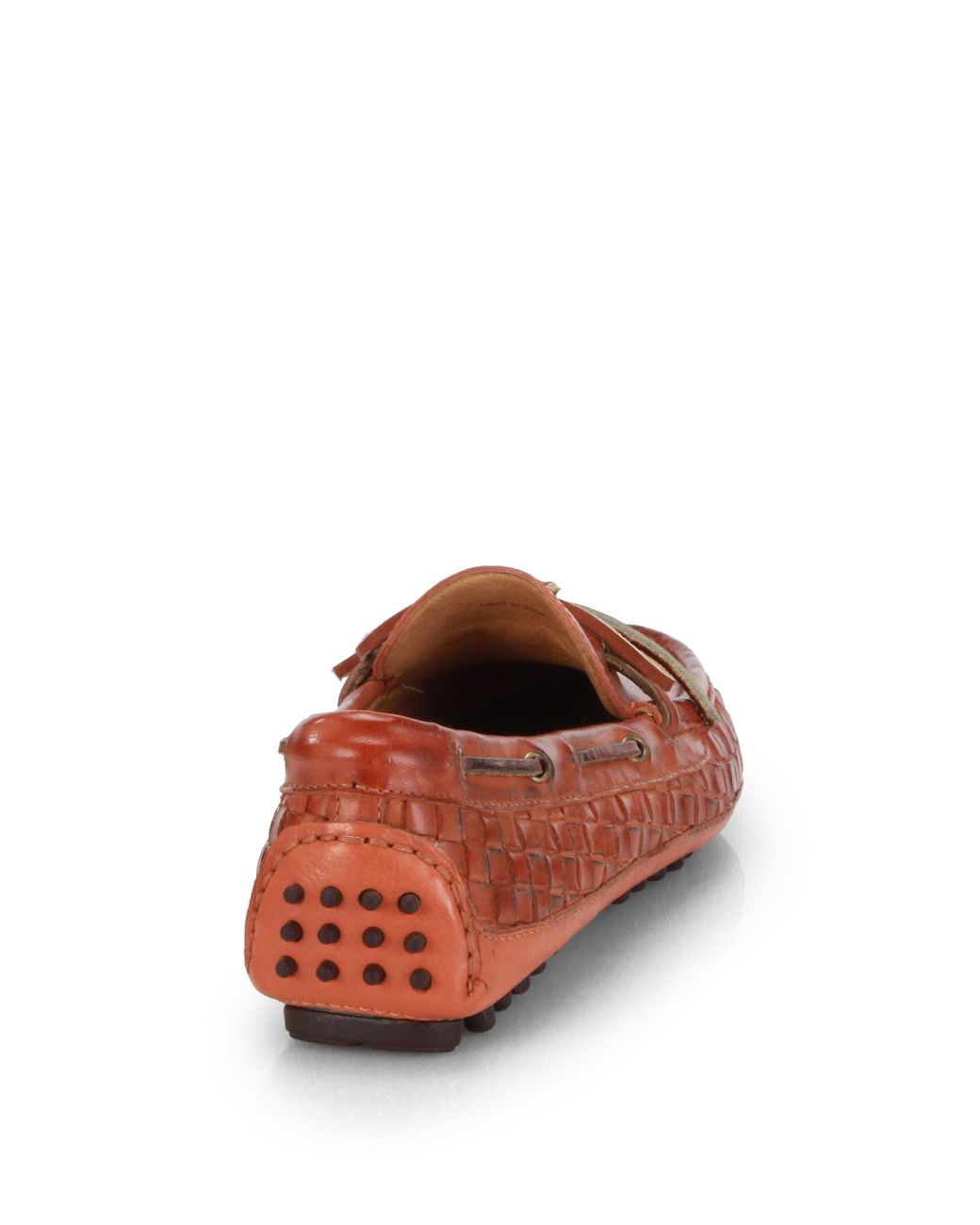 Cole Haan Grant Woven Leather Drivers 