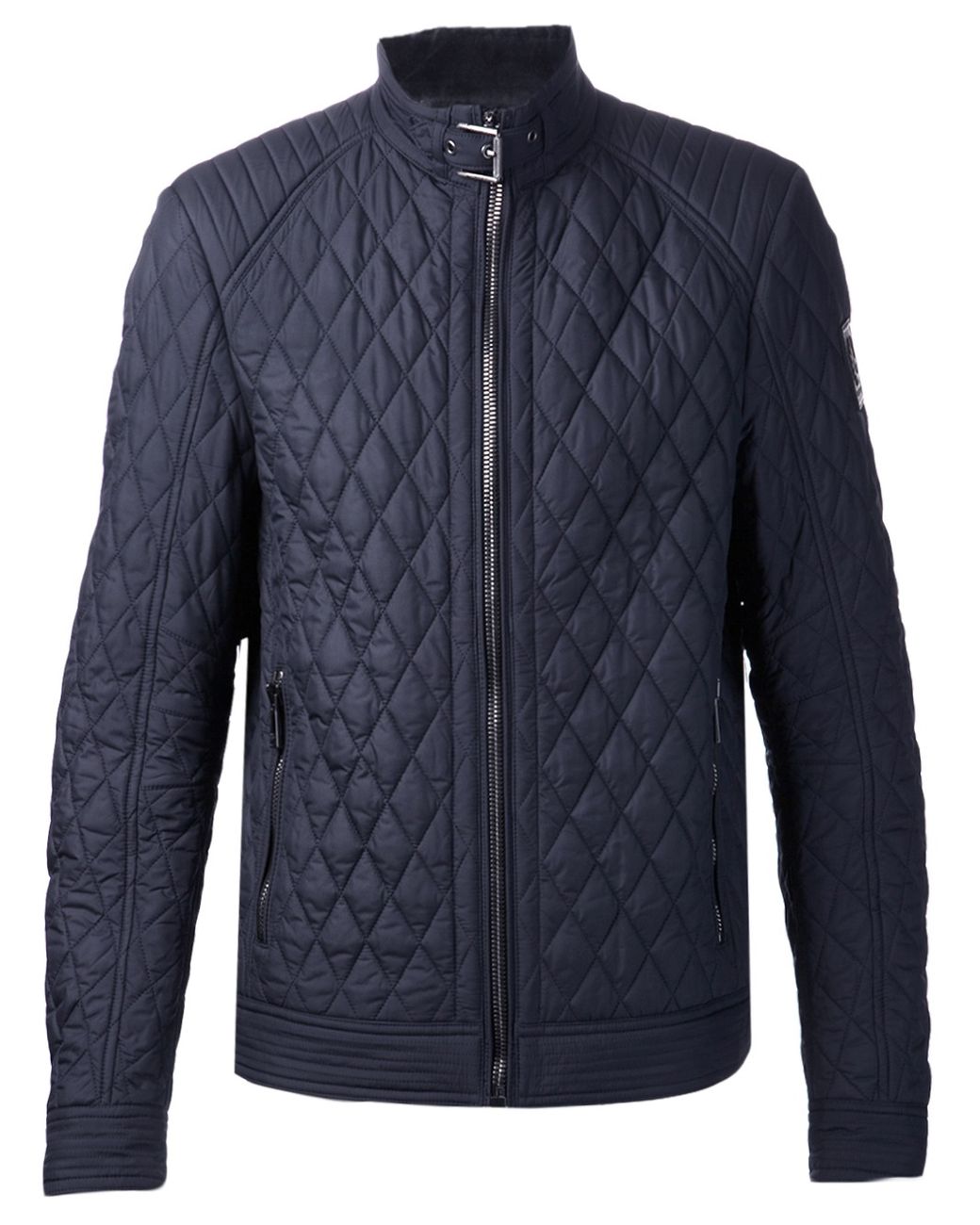 Belstaff Quilted Jacket in Blue for Men Lyst