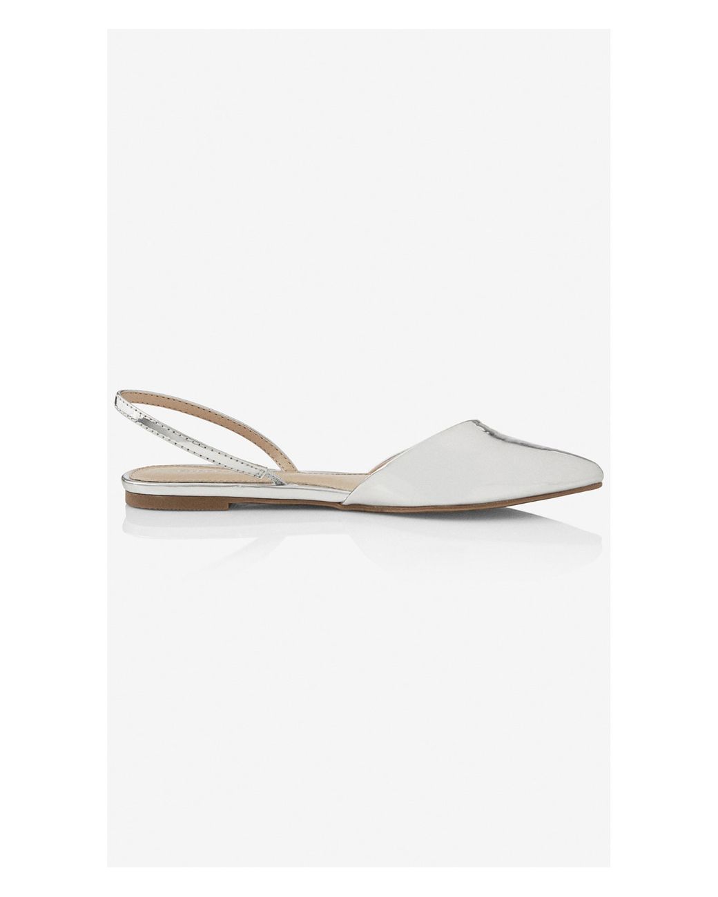 Express Pointed Toe Slingback Flat in 