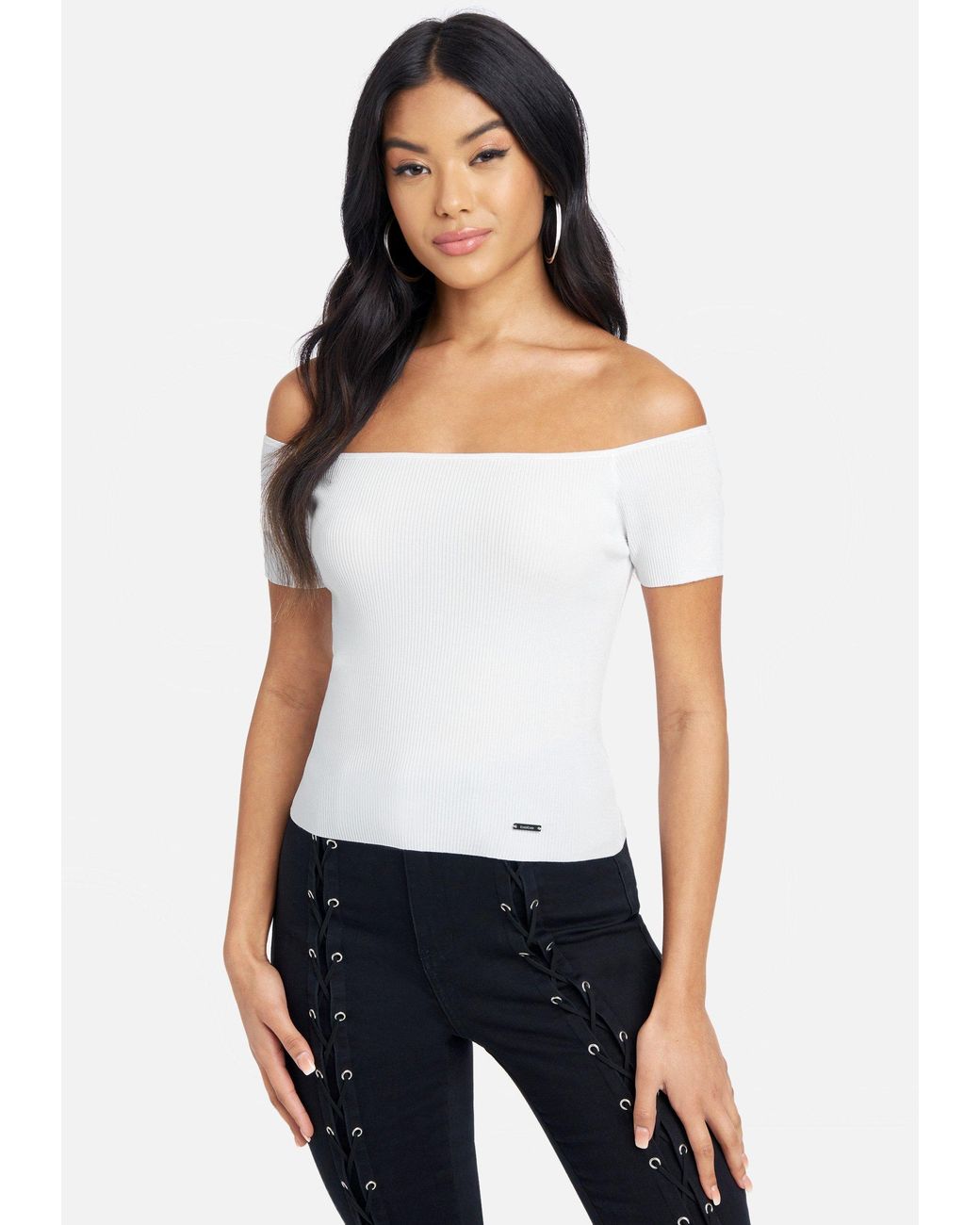bebe off the shoulder