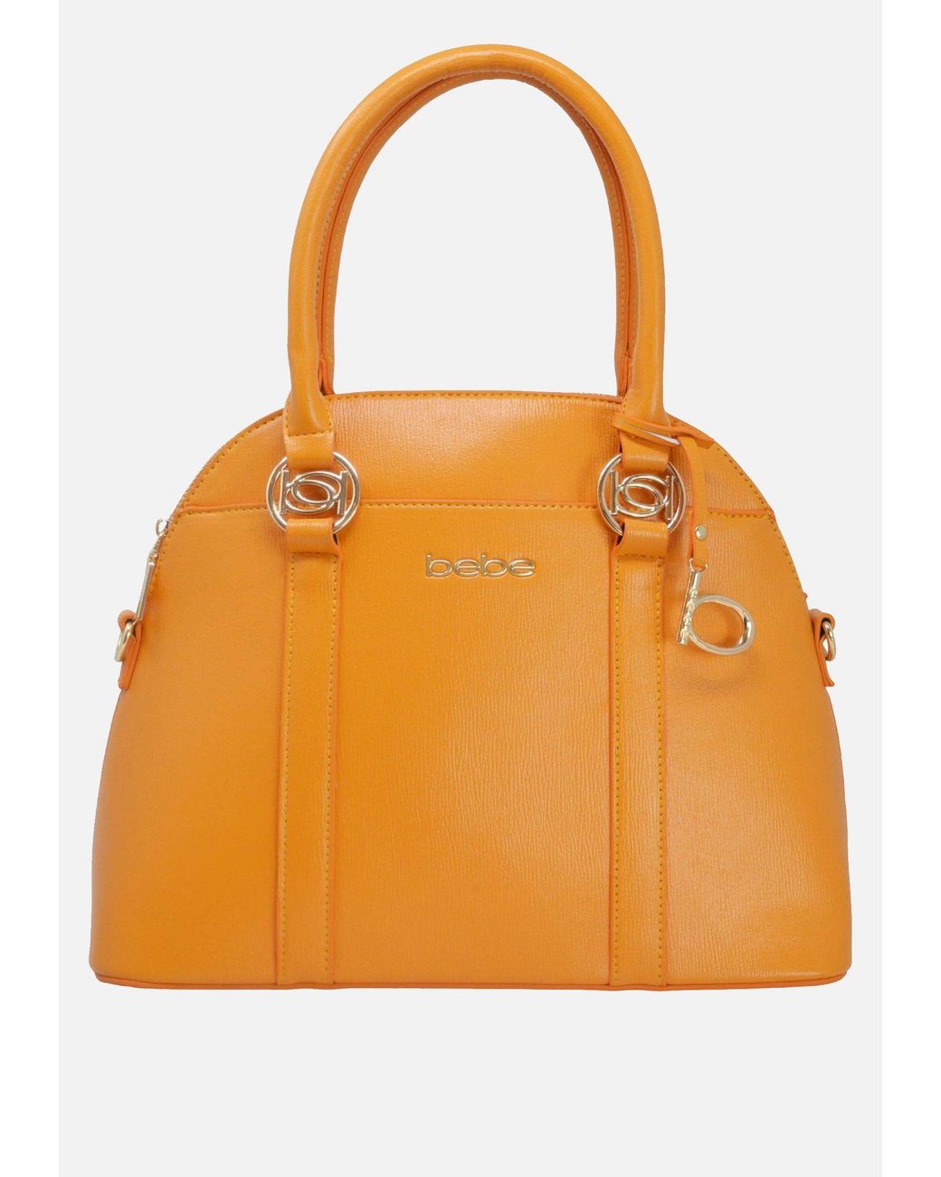 Bebe Sarah Dome With Wallet In Orange Lyst Bebe Sarah Dome With Wallet In Orange Lyst