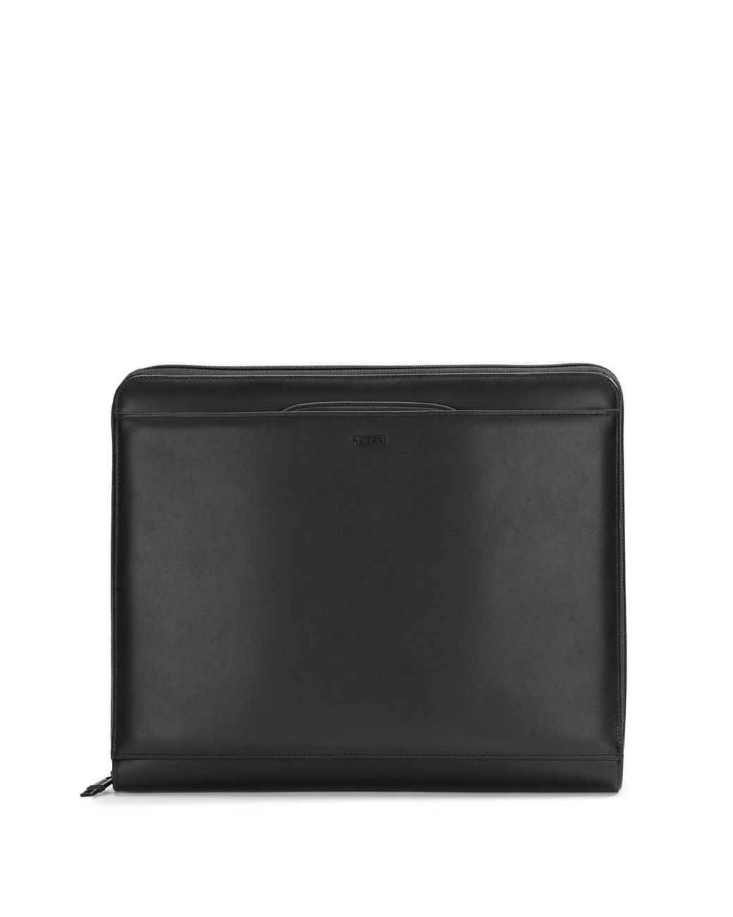 Tumi Leather Portfolio Case in Black for Men Lyst