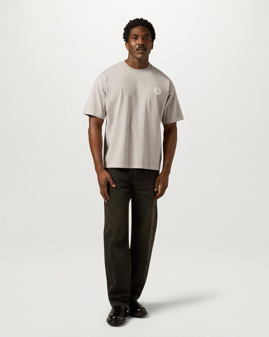 Belstaff Gray Men's Competition T-shirt Cotton Jersey for men