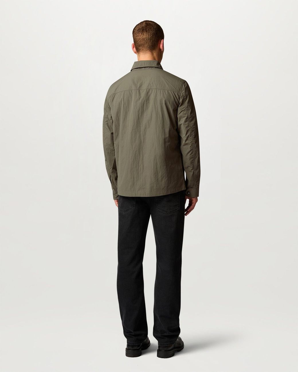 Belstaff Green Men's Tourer Overshirt Alpha Nylon for men