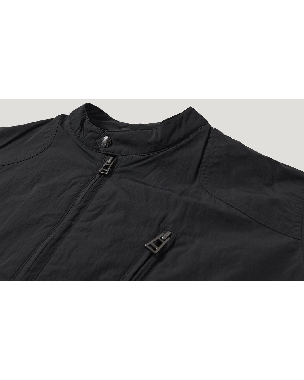 Belstaff Black Men's Chase Jacket Alpha Nylon for men