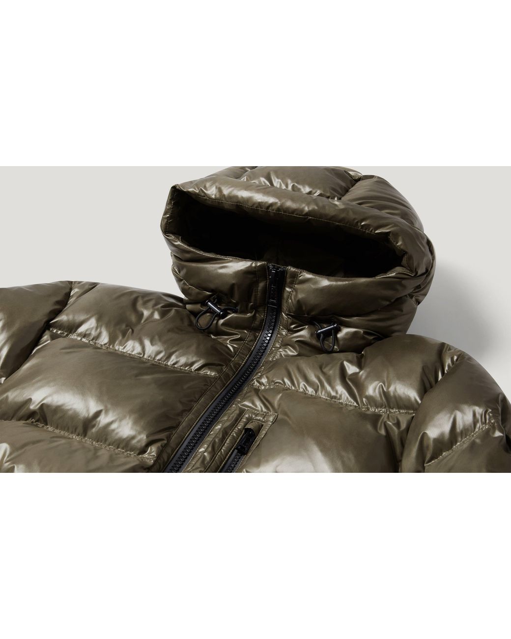 Belstaff Green Men's Atlas Jacket Down Filled Ripstop for men