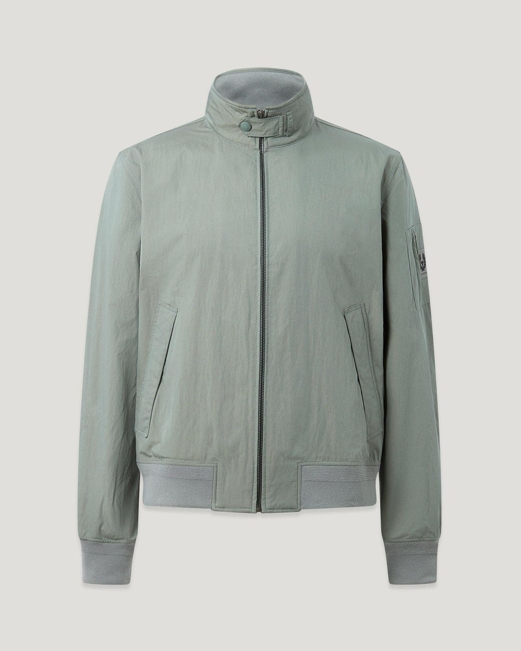 Belstaff Green Men's Overland Jacket Compact Technical Cotton for men