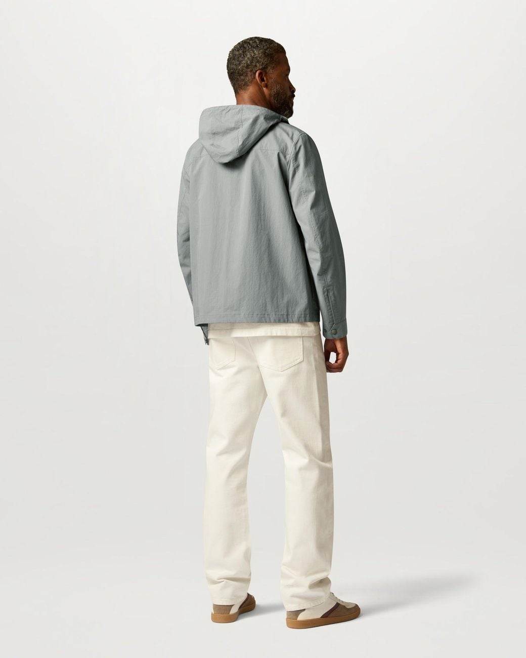Belstaff Gray Men's Container Overshirt Compact Technical Cotton for men