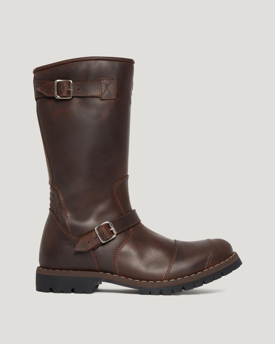 Belstaff Brown Men's Endurance Motorcycle Boots Grain Leather for men