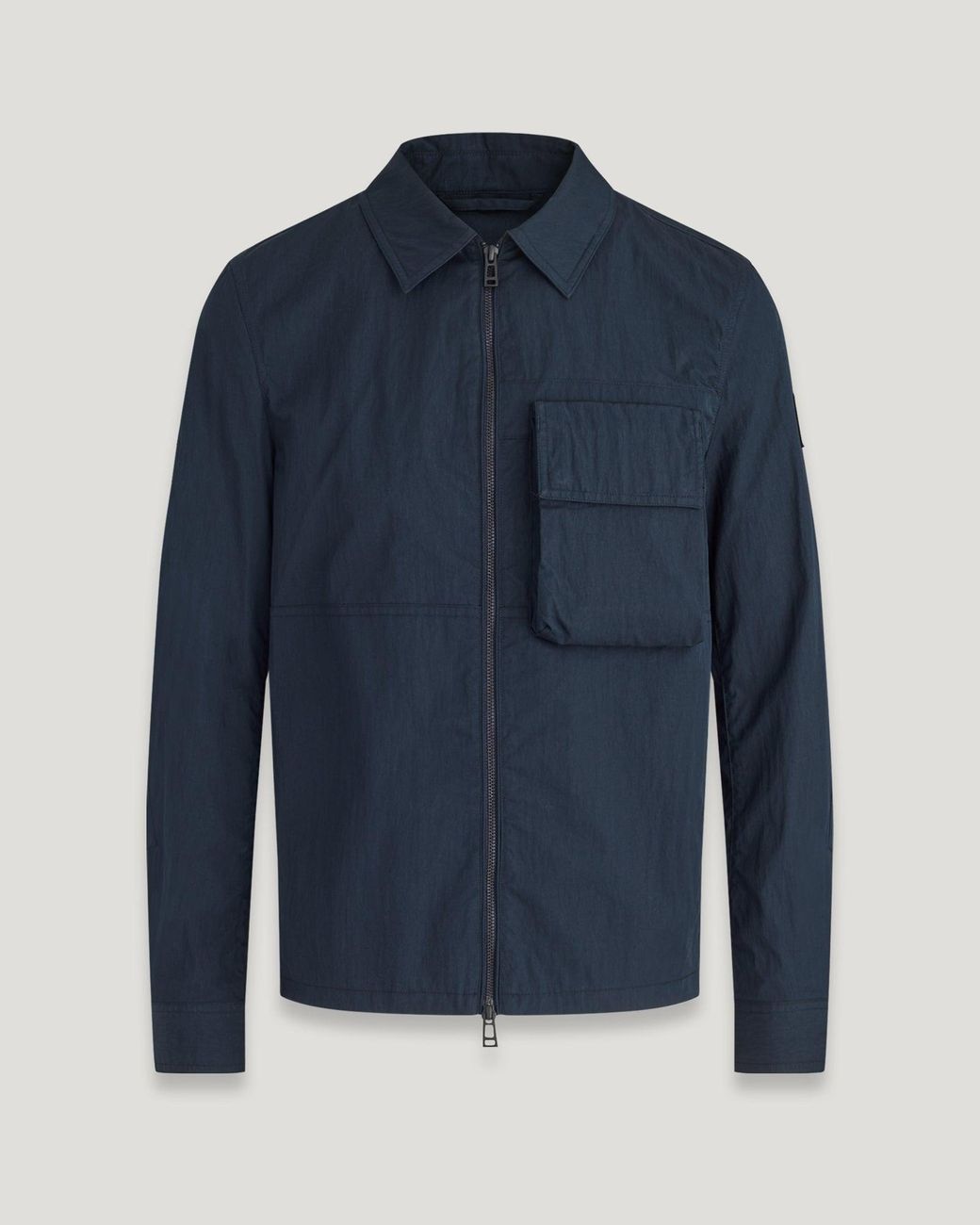 Belstaff Runner Overshirt in Blue for Men Lyst