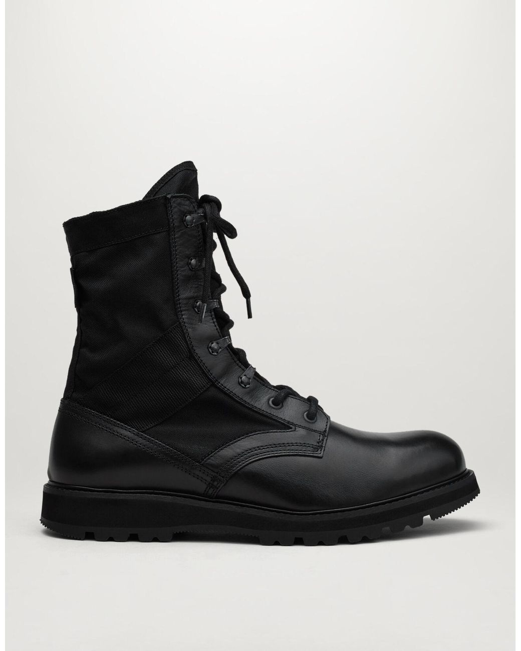 Belstaff Storm Leather Boot in Black for Men | Lyst
