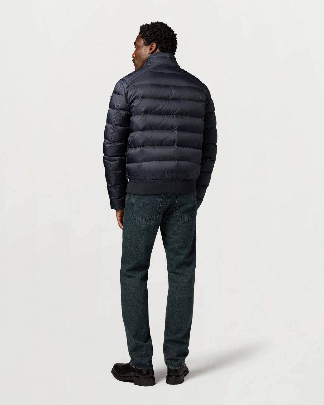 Belstaff Blue Men's Compound Jacket Down Filled Nylon for men