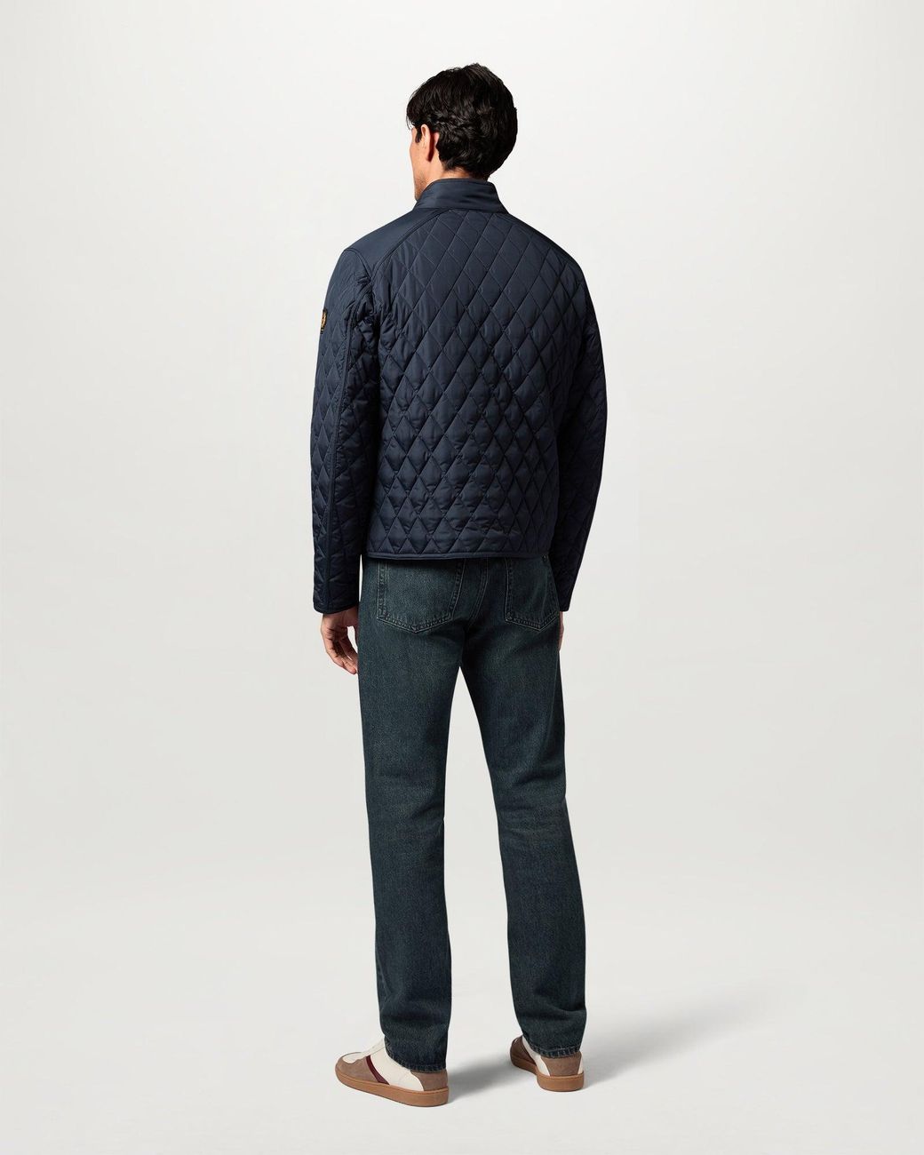 Belstaff Blue Men's Pembroke Jacket Quilted Recycled Nylon for men