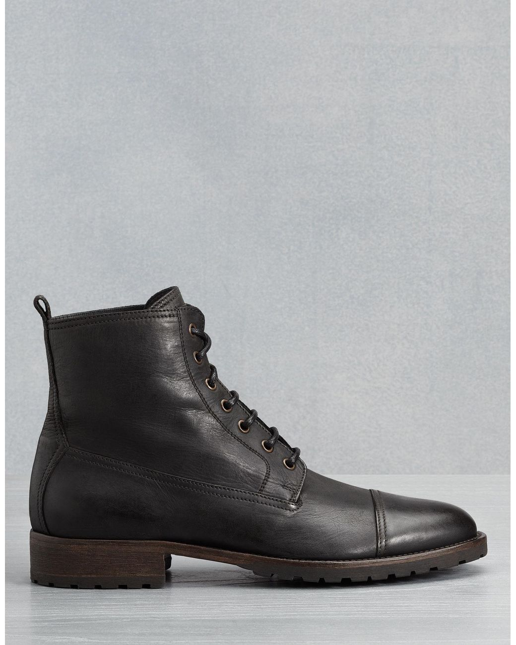 Belstaff Leather Alperton 2.0 Boots in Black for Men | Lyst