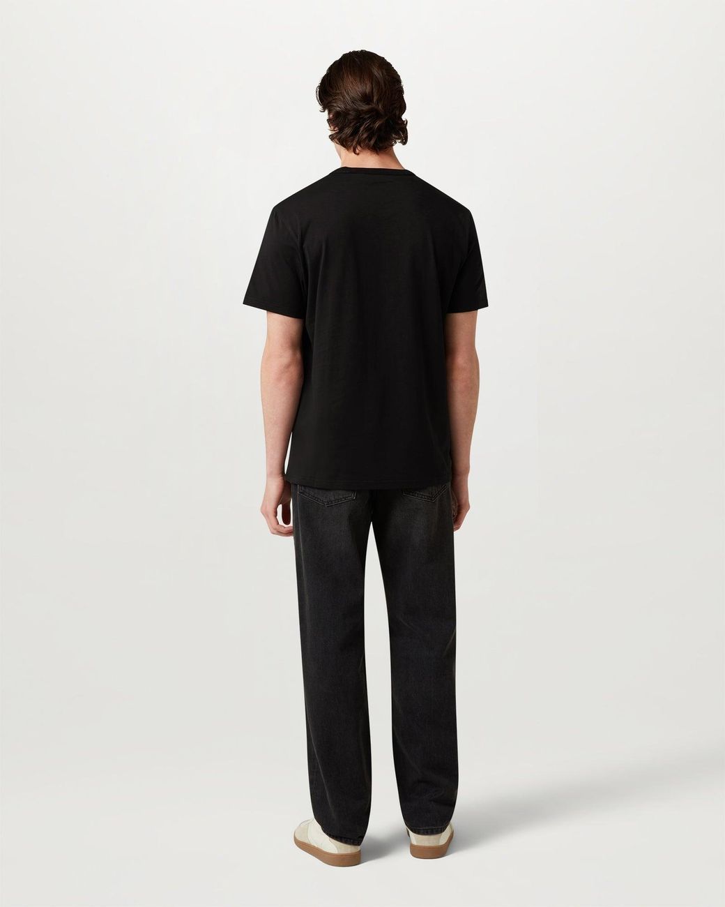 Belstaff Black Men's Logo T-shirt Cotton Jersey for men